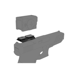 Vector Optics Enclosed Red Dot Sight MOJ to VOD Adapter