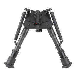 Vector Optics Carbon Fiber 6-9" Swivel Spring Bipod