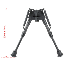 Vector Optics Carbon Fiber 6-9" Swivel Spring Bipod