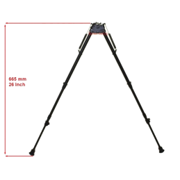 Vector Optics Rokstad Swivels Bipod 15-26"