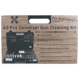 Vector Optics Gunpany 62 Pcs Universal Gun Cleaning Kit