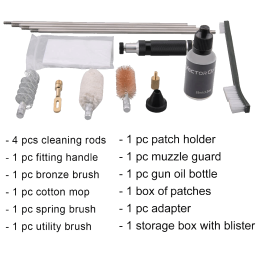 Vector Optics 12GA Shotgun Gun Cleaning Kit