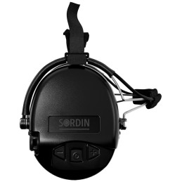 Sordin Supreme MIL AUX Hearing Protection - Active Military Hearing Protector - AUX Connector & Neckband