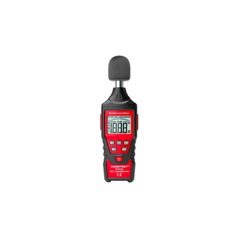HT622A Digital Sound Level Meters / Digital Noise Meter 30 DB - 130 DB Audio Tester