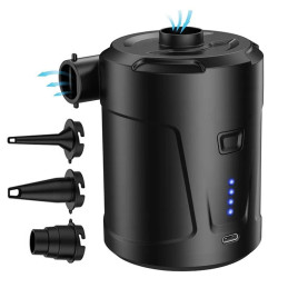EAFC Electric Air Pump Portable Wireless Air Compressor Inflator/Deflator