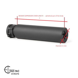 Cole-TAC Neoprene Suppressor Cover