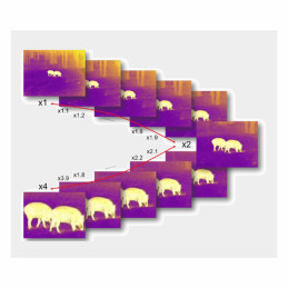 Guide TU420 400x300, 25 Mm, 1.5x-6.5x, 700 M /1.7 Km, 50 Hz, Wi-fi Thermal Sight