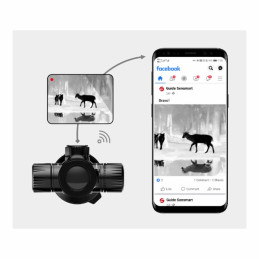 Guide TU420 400x300, 25 Mm, 1.5x-6.5x, 700 M /1.7 Km, 50 Hz, Wi-fi Thermal Sight