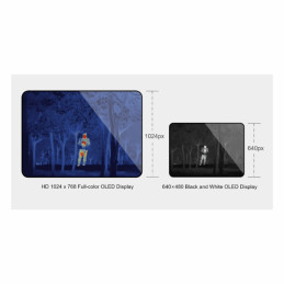 Guide TU420 400x300, 25 Mm, 1.5x-6.5x, 700 M /1.7 Km, 50 Hz, Wi-fi Thermal Sight