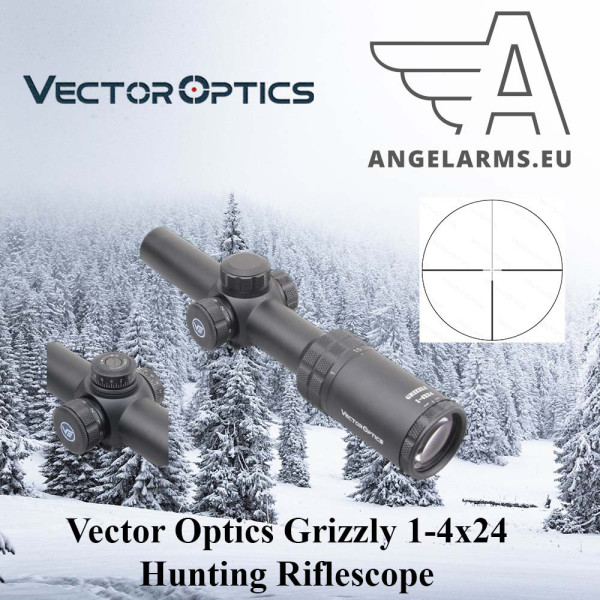 Vector Optics Grizzly 1-4x24 Hunting Riflescope