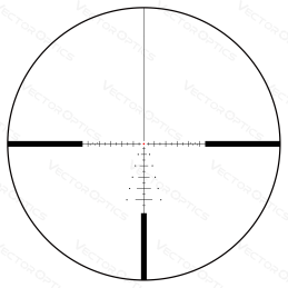 Vector Optics Paragon 3-15x44 1in Riflescope Zero-Stop