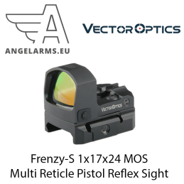 Vector Optics Frenzy-S 1x17x24 MOS Multi Reticle Pistol Reflex Sight