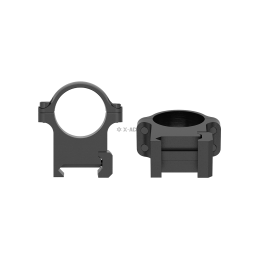 Vector Optics 25.4mm Steel Weaver Scope Rings 1in Medium Profile