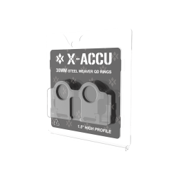 Vector Optics 30mm Steel Weaver QD Rings 1.5in High Profile