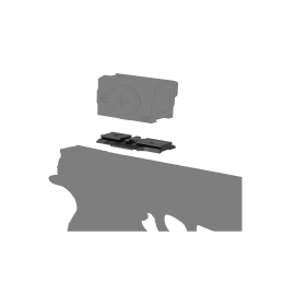Vector Optics Enclosed Red Dot Mount - VOD for CZ Pistols