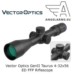Vector Optics GenII Taurus 4-32x56 ED FFP Riflescope