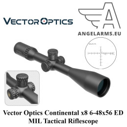 Vector Optics Continental x8 6-48x56 ED MIL Tactical Riflescope