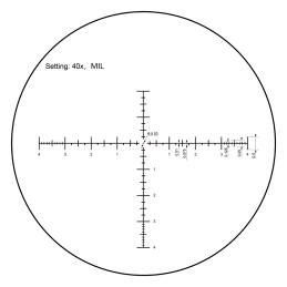 Vector Optics Continental x8 6-48x56 ED MIL Tactical Riflescope