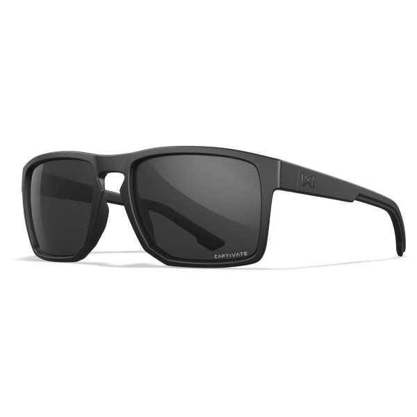 Wiley-X FOUNDER Captivate Grey Matte, Black Frame