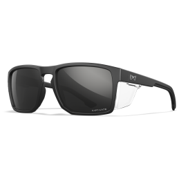Wiley-X FOUNDER Captivate Polarized Black Mirror, Matte Black Frame