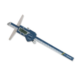 SHAHE Depth Vernier Caliper Micrometer 150 mm Digital Vernier Caliper Stainless Steel Electric Digital Depth Gauge