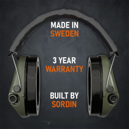 Sordin Ear Defenders - Active & Electronic - Hearing Protectors for Hunting & Shooting