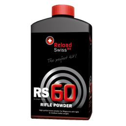 Reload Swiss RS60  Rifle Powder