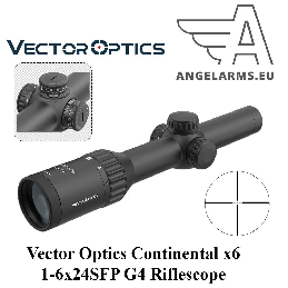 Vector Optics Continental x6 1-6x24 SFP G4 Riflescope