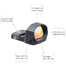 Vector Optics Frenzy 1x20x28 Red Dot Sight