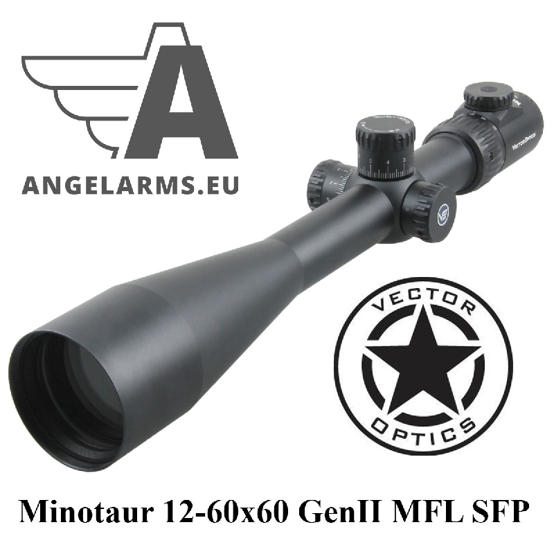 Vector Optics Minotaur 12-60x60 GenII MFL SFP Riflescope Vector Optics Minotaur 12-60x60 GenII MFL SFP Riflescope