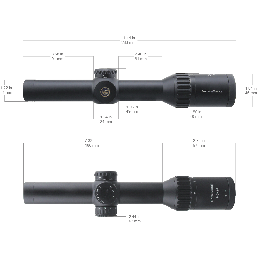 Vector Optics Continental 1-6x24SFP Tactical Riflescope