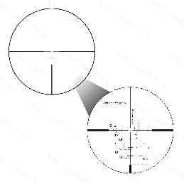 Vector Optics Continental x6 2.5-15x56 Riflescope BDC Hunting Riflescope