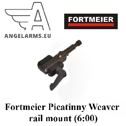 Fortmeier Picatinny Weaver rail mount adapter (6:00)