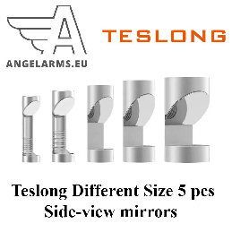 Teslong Different Size 5 pcs Side-view mirrors for NTG series rifle borescope (5mm and larger)