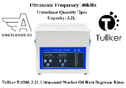 Tullker T-020S 3.2L Ultrasound Washer Oil Rust Degrease Rinse