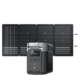 EcoFlow DELTA 2 (1024 Wh) + 220W 1 Portable Solar Panel