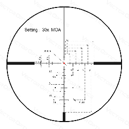 Vector Optics Continental x6 5-30x56 SFP CDM Hunting Riflescope