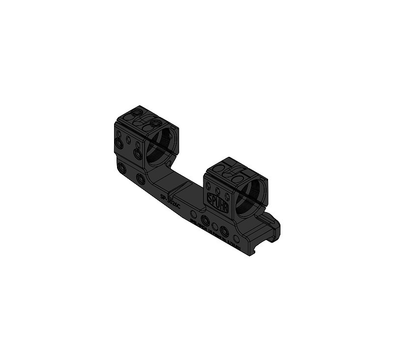 SPUHR SP-3026C Ø30 H32MM 0MIL GEN3 Picatinny Mount SPUHR SP-3026C Ø30 H32MM 0MIL GEN3 Picatinny Mount