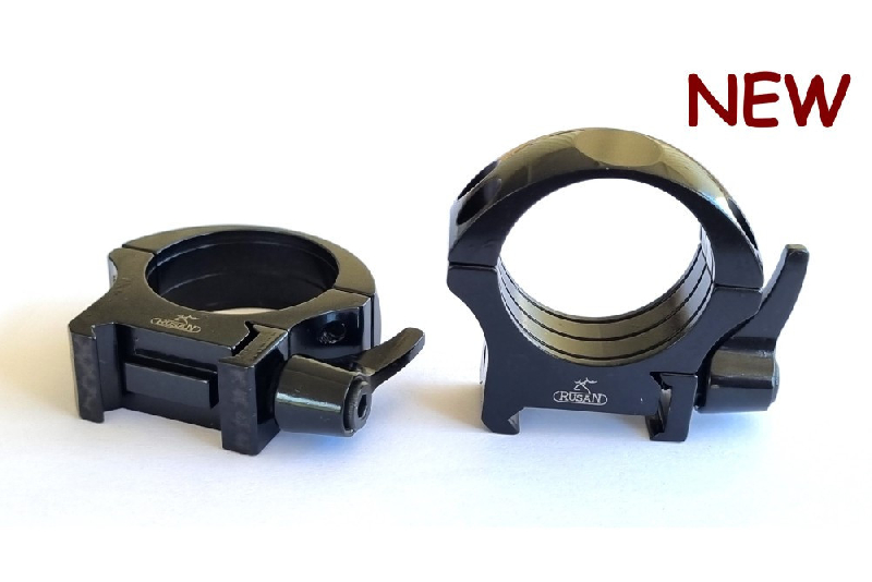 Rusan Micron Picatinny rings - 30 mm, quick-release Rusan Micron Picatinny rings - 30 mm, quick-release
