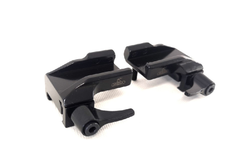 Rusan Two-piece quick-release mount - weaver - LM rail Rusan Two-piece quick-release mount - weaver - LM rail