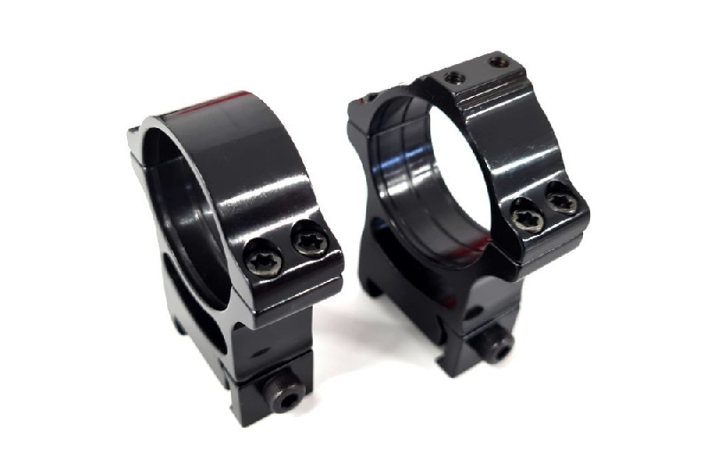 Rusan Weaver rings (one ring has interface for adapters) - 30 mm, screw Rusan Weaver rings (one ring has interface for adapters) - 30 mm, screw