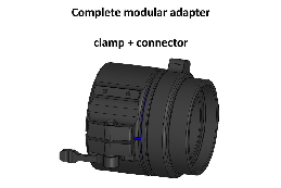 Rusan modular adapter - connector M52x0.75