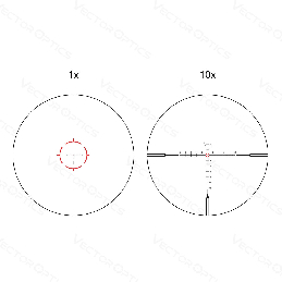 Vector Optics Continental Zoom x10 1-10x28 ED FFP Riflescope VET-RAR