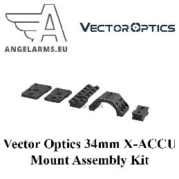 Vector Optics 34mm X-ACCU Mount Assembly Kit