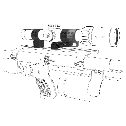 Vector Optics 30mm Adjustable Cantilever Dovetail Rings