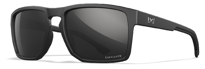 Wiley-X FOUNDER Captivate Polarized Black Mirror, Matte Black Frame Wiley-X FOUNDER Captivate Polarized Black Mirror, Matte Black Frame