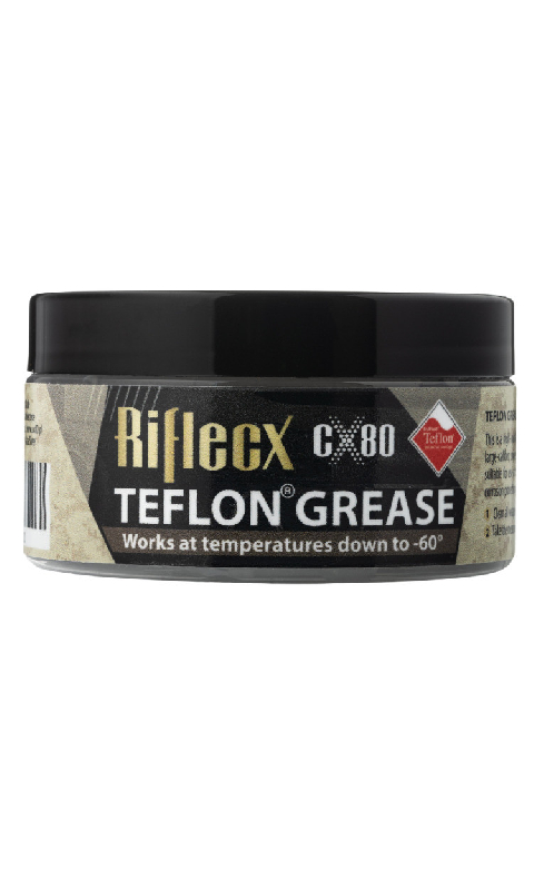 RifleCX TEFLON GREASE Ultra-resistant lubricant based on original TEFLON RifleCX TEFLON GREASE Ultra-resistant lubricant based on original TEFLON