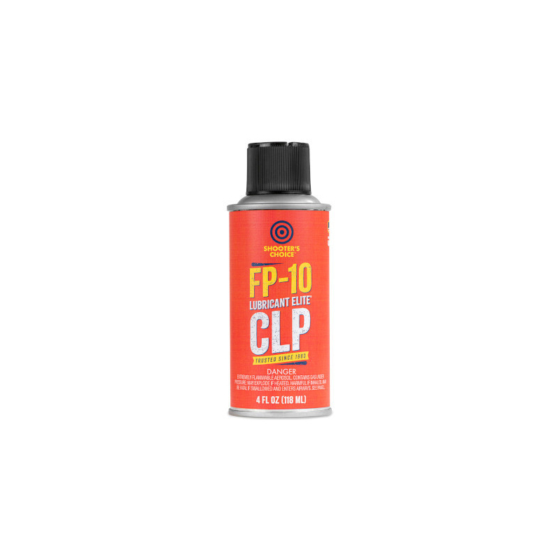 Shooter Choice FP-10 Gun Lubricant Elite 4 oz Areosol Shooter Choice FP-10 Gun Lubricant Elite 4 oz Areosol