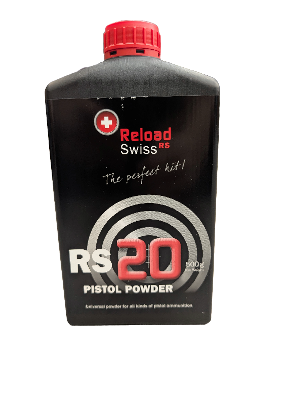 Reload Swiss RS12 Pistol Powder Reload Swiss RS12 Pistol Powder