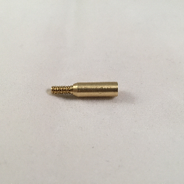 Dewey 17A Adapter – Converts .17 and .20 cal. rods to accept standard 8/32 brushes